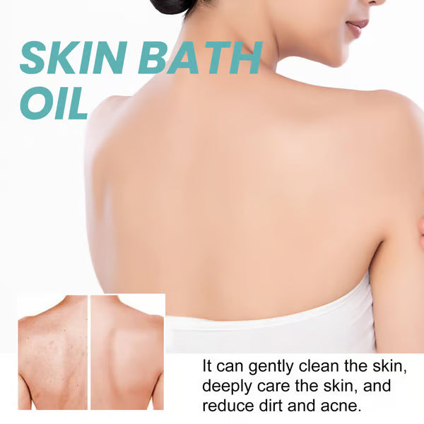 🛁 Indulge in Pure Luxury ✨ Ultra-Hydrating Bath & Shower Oil - For Silky Smooth Skin & Natural Mosquito Protection!