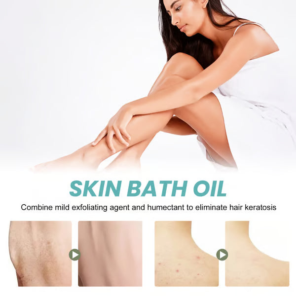 🛁 Indulge in Pure Luxury ✨ Ultra-Hydrating Bath & Shower Oil - For Silky Smooth Skin & Natural Mosquito Protection!